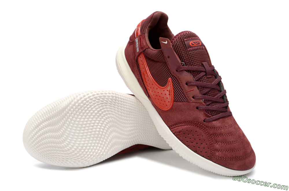 Nike Street Gato IC Indoor & Futsal Soccer Shoes - Red/Crimson Red/Ruby Red 3