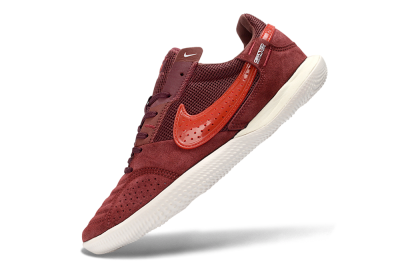 Nike Street Gato IC Indoor & Futsal Soccer Shoes - Red/Crimson Red/Ruby Red