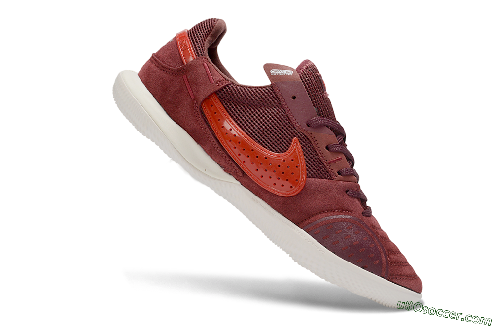 Nike Street Gato IC Indoor & Futsal Soccer Shoes - Red/Crimson Red/Ruby Red 4