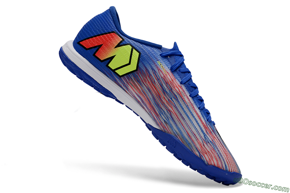 Nike Air Zoom Mercurial Superfly 11 Elite TF Artificial Turf Soccer Shoes - Blue/Electric Blue/Neon Yellow 4