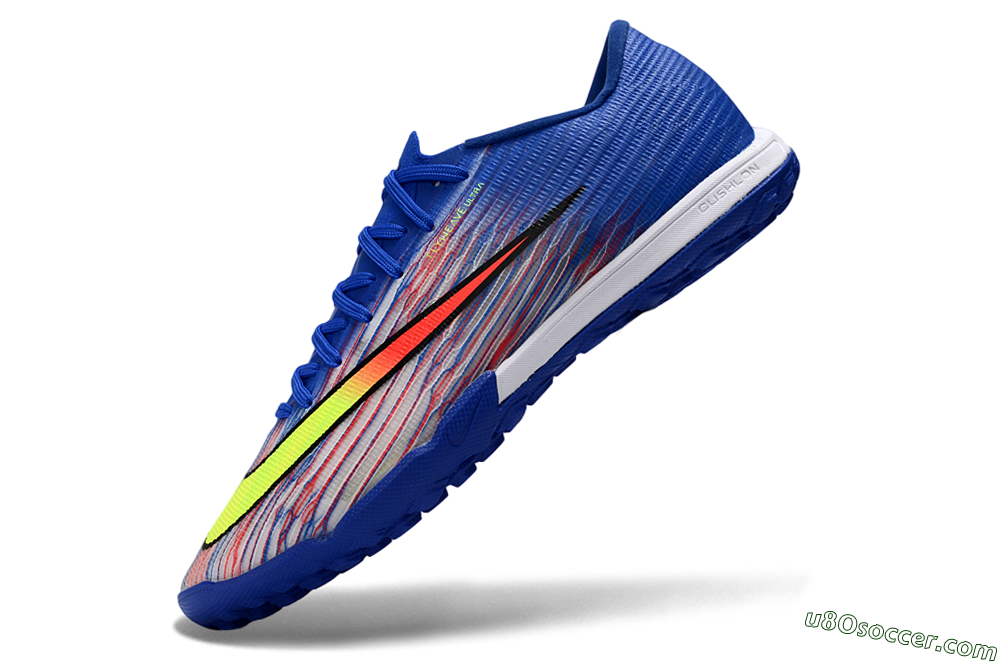 Nike Air Zoom Mercurial Superfly 11 Elite TF Artificial Turf Soccer Shoes - Blue/Electric Blue/Neon Yellow 5