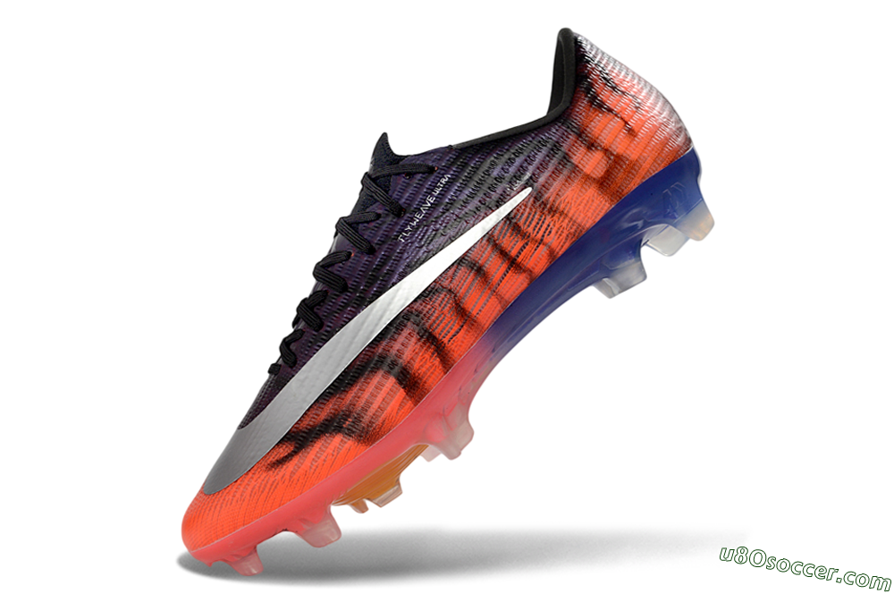 Nike Air Zoom Mercurial Superfly 11 Elite FG Firm Ground Soccer Cleats - Orange/Vibrant Red/Deep Blue 5