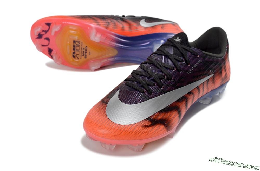 Nike Air Zoom Mercurial Superfly 11 Elite FG Firm Ground Soccer Cleats - Orange/Vibrant Red/Deep Blue 3
