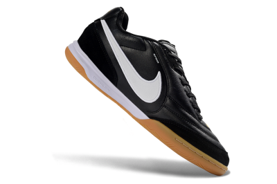Nike Tiempo Streetgato Prm IC Indoor & Futsal Soccer Shoes - Black/White/Gum