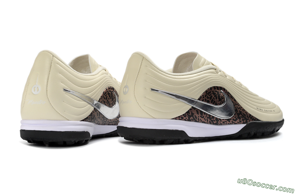 Nike Tiempo Legend 11 Pro TF Artificial Turf Soccer Shoes - Cream/Rosy Pink/Black 6