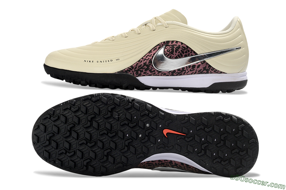 Nike Tiempo Legend 11 Pro TF Artificial Turf Soccer Shoes - Cream/Rosy Pink/Black 0