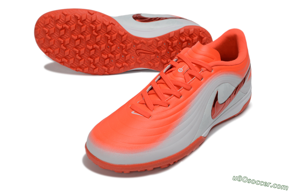 Nike Tiempo Legend 11 Pro TF Artificial Turf Soccer Shoes - Orange/Flame Orange/White 3