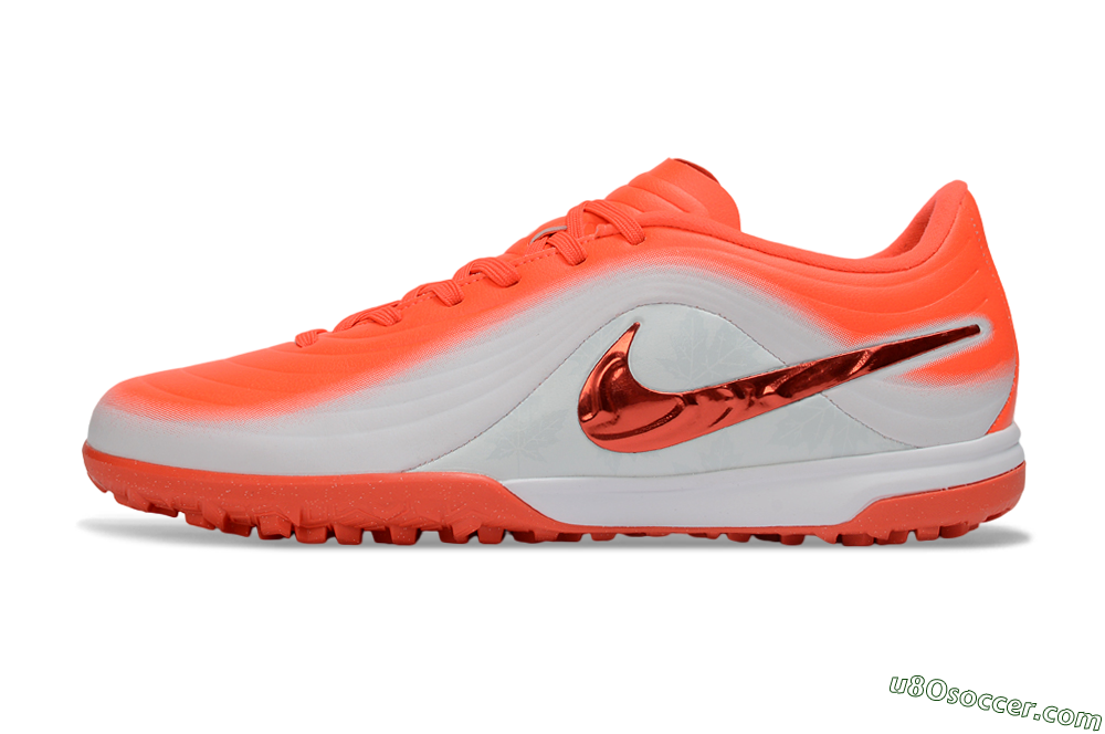 Nike Tiempo Legend 11 Pro TF Artificial Turf Soccer Shoes - Orange/Flame Orange/White 2
