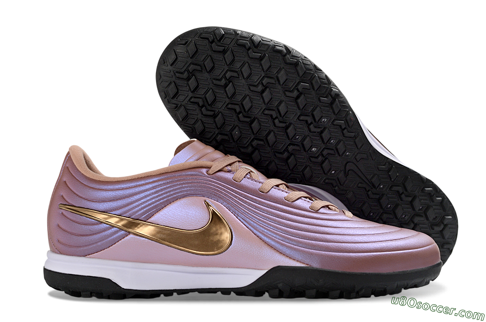 Nike Tiempo Legend 11 Pro TF Artificial Turf Soccer Shoes - Pink/Rose Gold/Black 1