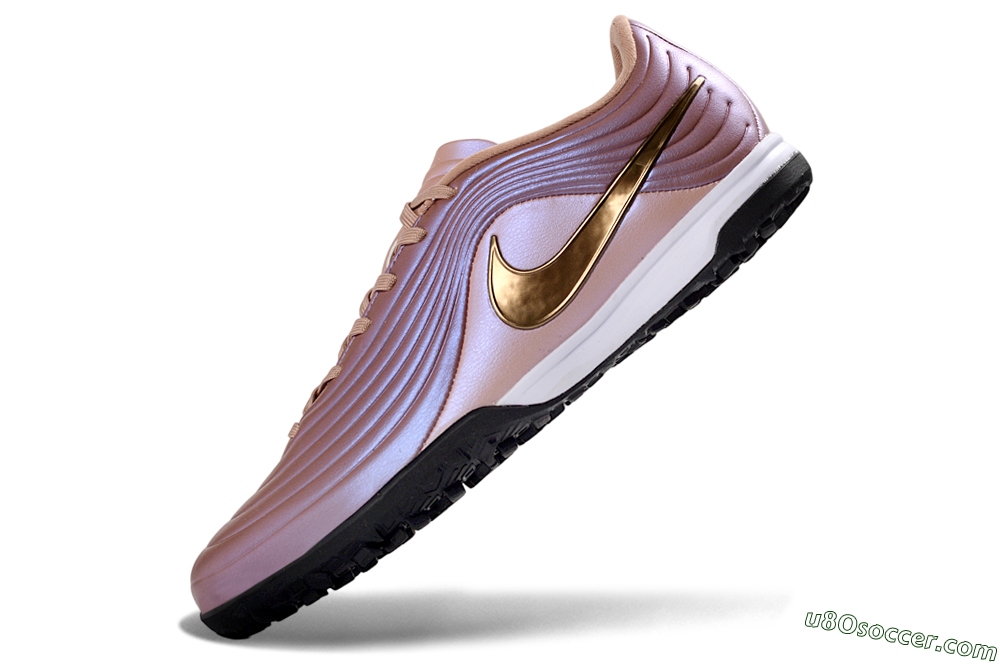 Nike Tiempo Legend 11 Pro TF Artificial Turf Soccer Shoes - Pink/Rose Gold/Black 5