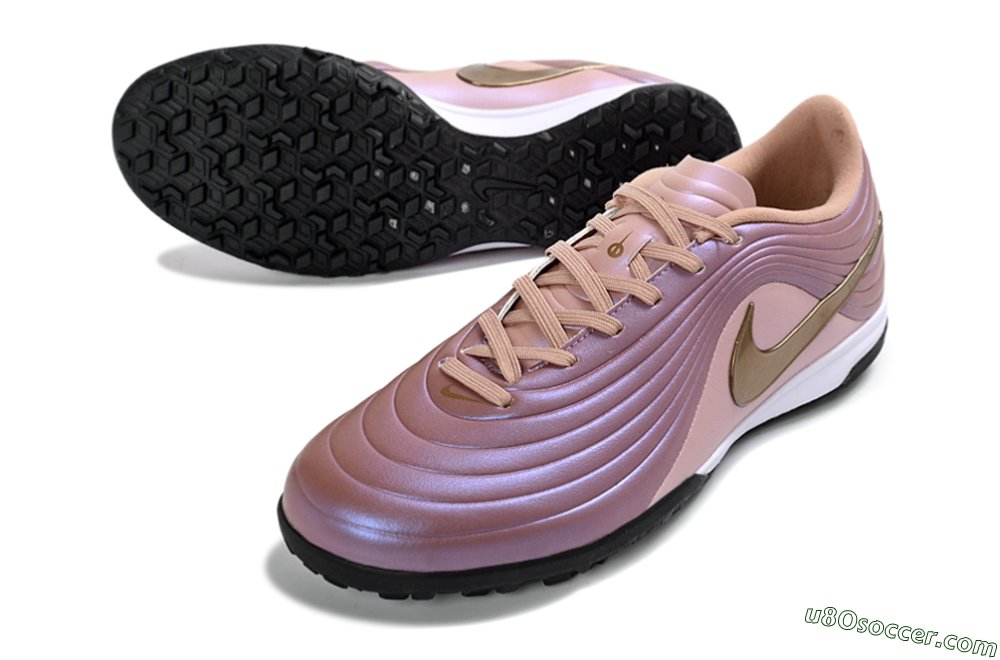 Nike Tiempo Legend 11 Pro TF Artificial Turf Soccer Shoes - Pink/Rose Gold/Black 3
