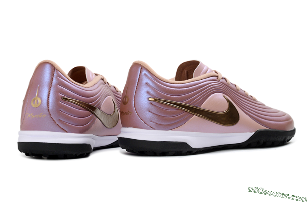 Nike Tiempo Legend 11 Pro TF Artificial Turf Soccer Shoes - Pink/Rose Gold/Black 6