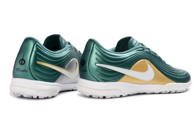 Nike Tiempo Legend 11 Pro TF Artificial Turf Soccer Shoes - Green/Emerald Green/Golden Yellow