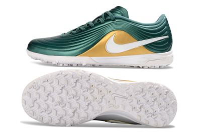 Nike Tiempo Legend 11 Pro TF Artificial Turf Soccer Shoes - Green/Emerald Green/Golden Yellow