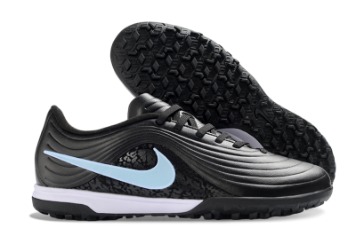 Nike Tiempo Legend 11 Pro TF Artificial Turf Soccer Shoes - Black/Sky Blue/Charcoal Gray
