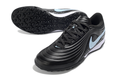 Nike Tiempo Legend 11 Pro TF Artificial Turf Soccer Shoes - Black/Sky Blue/Charcoal Gray