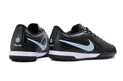 Nike Tiempo Legend 11 Pro TF Artificial Turf Soccer Shoes - Black/Sky Blue/Charcoal Gray
