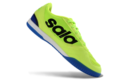 Adidas Top Sala Competition 2 IC Indoor & Futsal Soccer Shoes - Yellow/Electric Green/Deep Blue