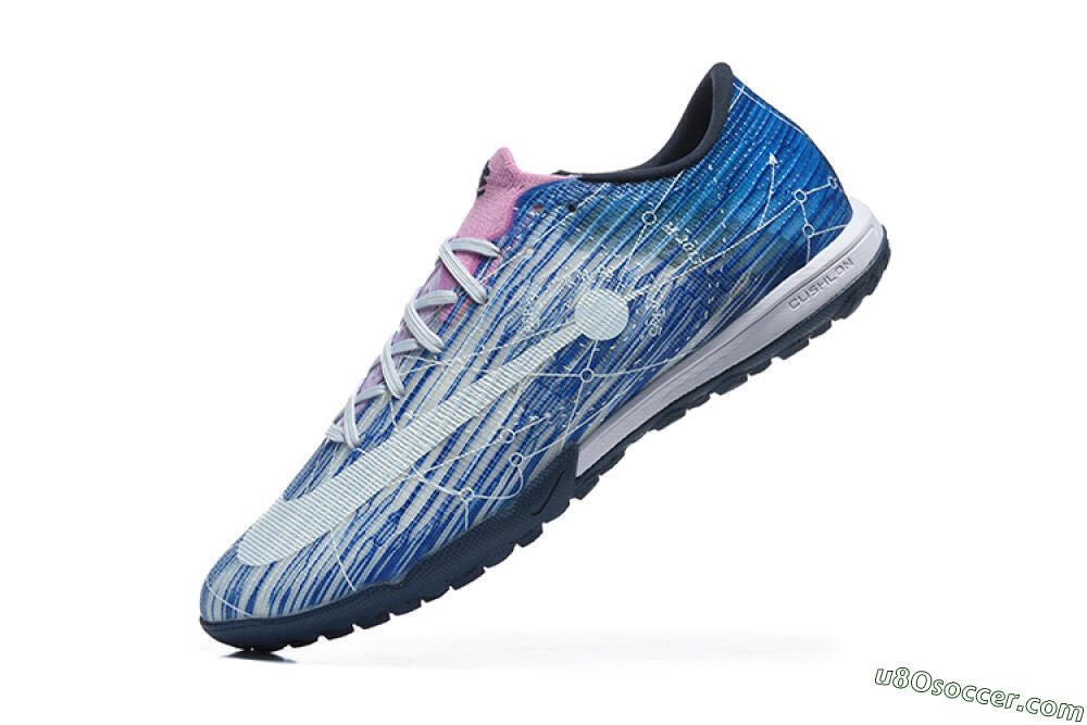 Nike Air Zoom Mercurial Superfly 11 Elite TF Artificial Turf Soccer Shoes - Blue/Sky Blue/Navy Blue 8