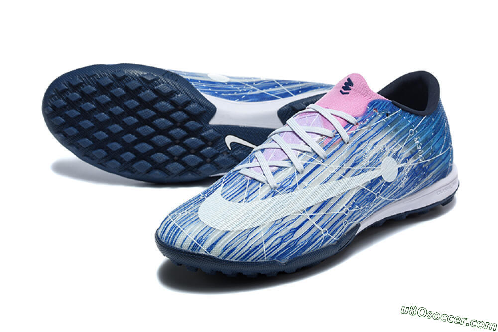Nike Air Zoom Mercurial Superfly 11 Elite TF Artificial Turf Soccer Shoes - Blue/Sky Blue/Navy Blue 3
