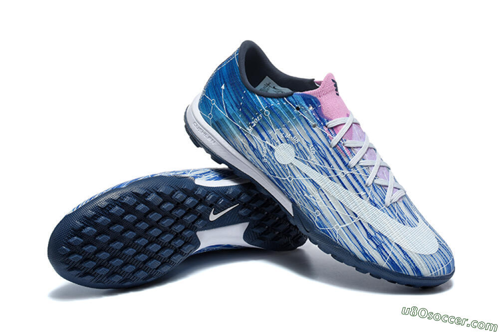 Nike Air Zoom Mercurial Superfly 11 Elite TF Artificial Turf Soccer Shoes - Blue/Sky Blue/Navy Blue 4