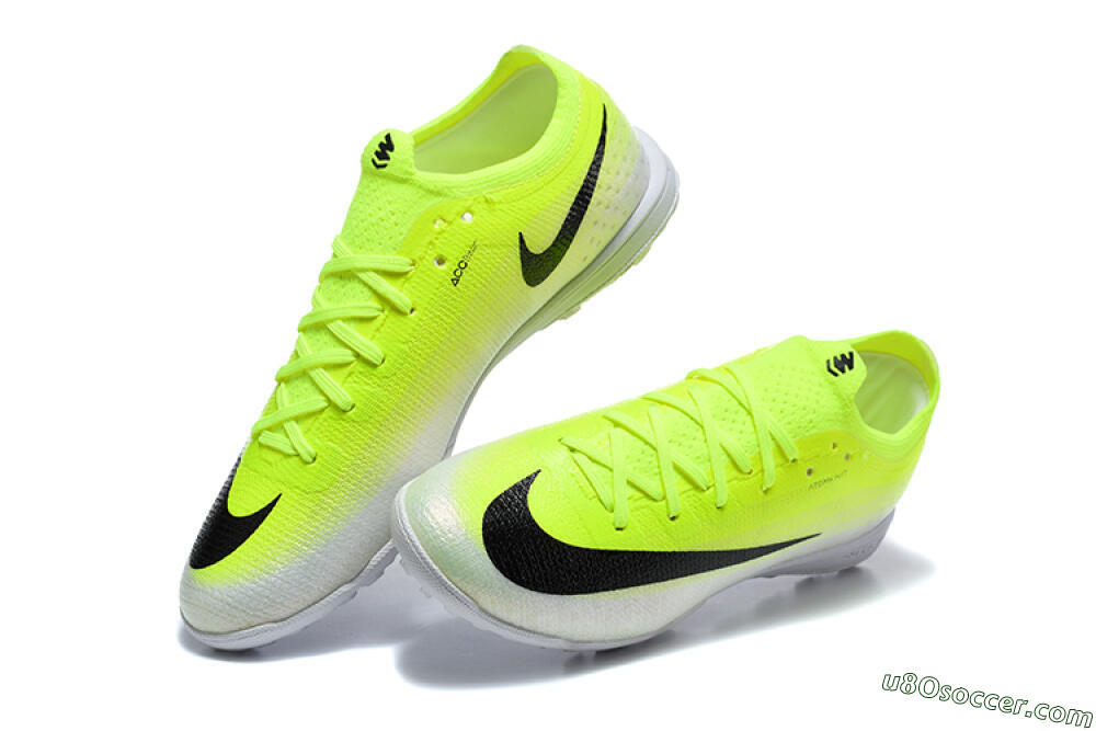 Nike Air Zoom Mercurial Vapor 17 Elite TF Artificial Turf Soccer Shoes - Yellow/Neon Yellow/Black 6