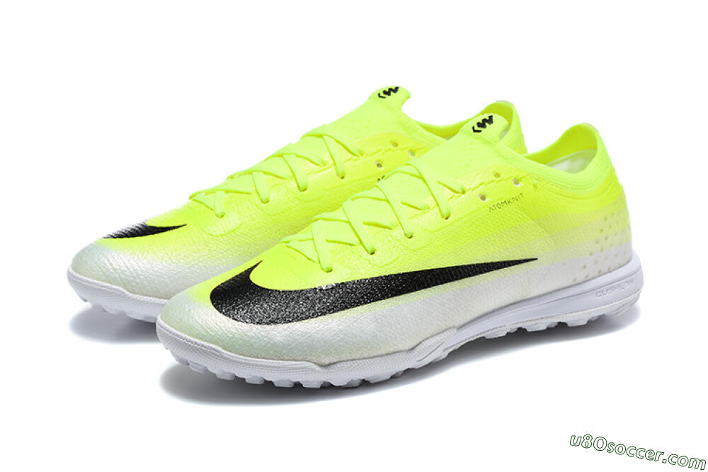Nike Air Zoom Mercurial Vapor 17 Elite TF Artificial Turf Soccer Shoes - Yellow/Neon Yellow/Black 5