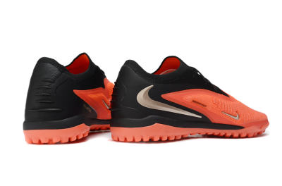 Nike Phantom 6 Elite Low TF Artificial Turf Soccer Shoes - Orange/Crimson Blaze/Night Black