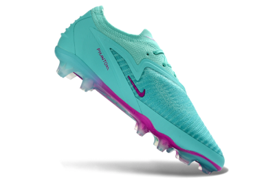 Nike Phantom 6 Elite Low FG Firm Ground Soccer Cleats - Aqua/Electric Blue/Magenta