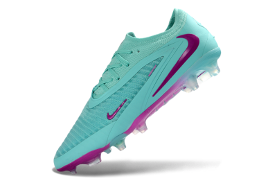 Nike Phantom 6 Elite Low FG Firm Ground Soccer Cleats - Aqua/Electric Blue/Magenta