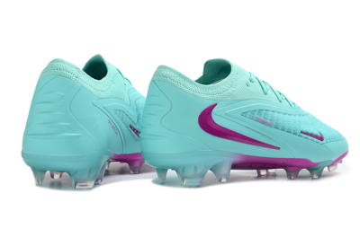 Nike Phantom 6 Elite Low FG Firm Ground Soccer Cleats - Aqua/Electric Blue/Magenta