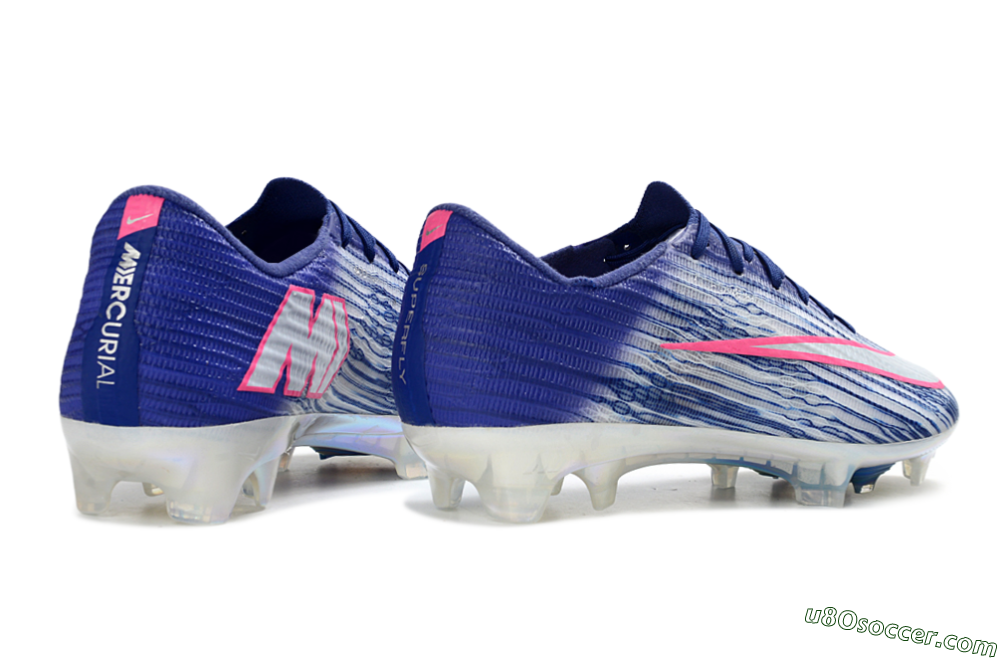 Nike Air Zoom Mercurial Superfly 11 Elite FG Firm Ground Soccer Cleats - Blue/Electric Blue/Sleek Pink 6
