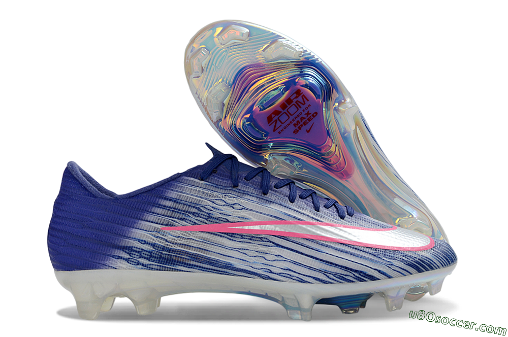 Nike Air Zoom Mercurial Superfly 11 Elite FG Firm Ground Soccer Cleats - Blue/Electric Blue/Sleek Pink 1