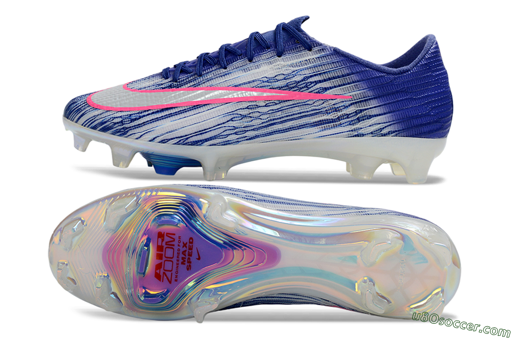 Nike Air Zoom Mercurial Superfly 11 Elite FG Firm Ground Soccer Cleats - Blue/Electric Blue/Sleek Pink 0