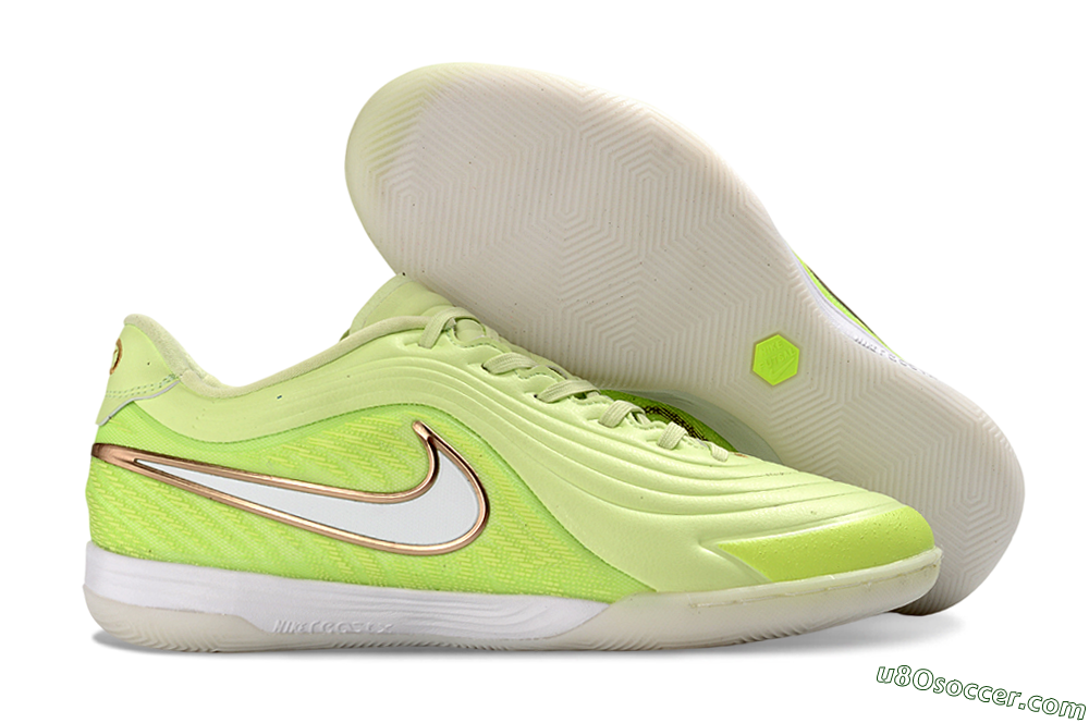 Nike Tiempo Legend 11 Pro IC Indoor & Futsal Soccer Shoes - Green/Lime Glow/Neon Yellow 1