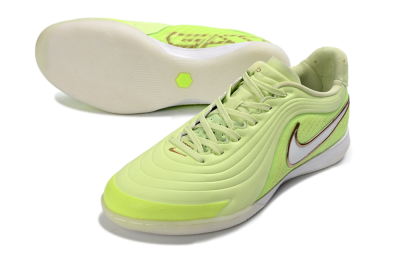 Nike Tiempo Legend 11 Pro IC Indoor & Futsal Soccer Shoes - Green/Lime Glow/Neon Yellow