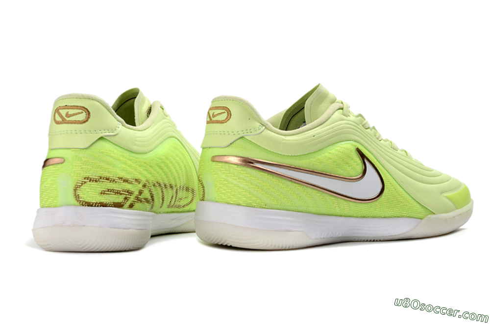 Nike Tiempo Legend 11 Pro IC Indoor & Futsal Soccer Shoes - Green/Lime Glow/Neon Yellow 6