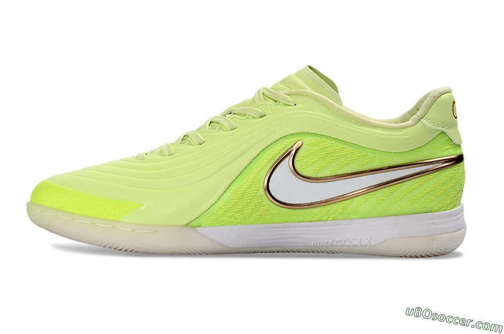 Nike Tiempo Legend 11 Pro IC Indoor & Futsal Soccer Shoes - Green/Lime Glow/Neon Yellow 2