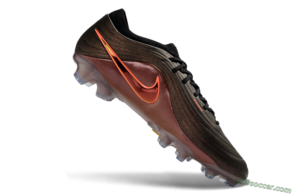 Nike United Tiempo Maestro Elite FG Firm Ground Soccer Cleats - Brown/Copper Bronze/Dark Black 4