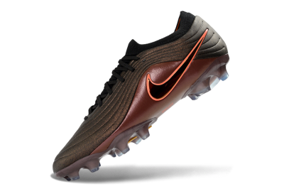 Nike United Tiempo Maestro Elite FG Firm Ground Soccer Cleats - Brown/Copper Bronze/Dark Black