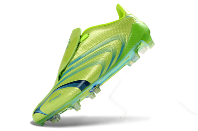 Adidas F50 Tunit Elite FG Firm Ground Soccer Cleats - Lime/Electric Green/Deep Blue