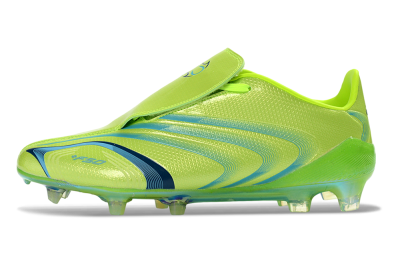 Adidas F50 Tunit Elite FG Firm Ground Soccer Cleats - Lime/Electric Green/Deep Blue