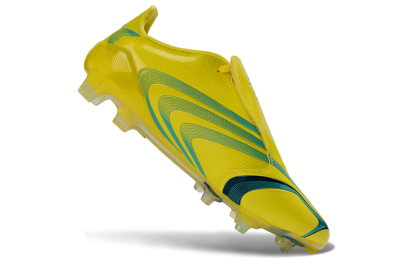Adidas F50 Tunit Elite FG Firm Ground Soccer Cleats - Yellow/Aqua Blue/Neon Green