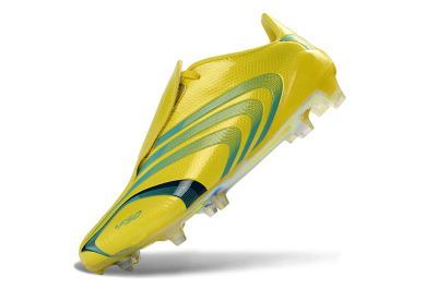 Adidas F50 Tunit Elite FG Firm Ground Soccer Cleats - Yellow/Aqua Blue/Neon Green