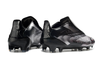 Adidas F50 Tunit Elite FG Firm Ground Soccer Cleats - Black/Shark Gray/Crimson Red