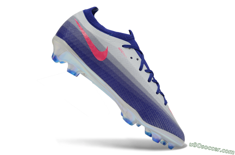 Nike Air Zoom Mercurial Vapor 17 Elite FG Firm Ground Soccer Cleats - Purple/Electric Pink/Steel Grey 4