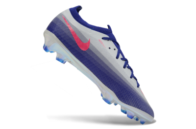 Nike Air Zoom Mercurial Vapor 17 Elite FG Firm Ground Soccer Cleats - Purple/Electric Pink/Steel Grey