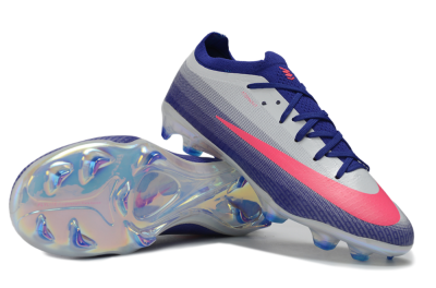 Nike Air Zoom Mercurial Vapor 17 Elite FG Firm Ground Soccer Cleats - Purple/Electric Pink/Steel Grey