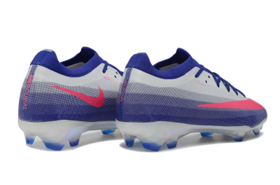 Nike Air Zoom Mercurial Vapor 17 Elite FG Firm Ground Soccer Cleats - Purple/Electric Pink/Steel Grey