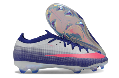 Nike Air Zoom Mercurial Vapor 17 Elite FG Firm Ground Soccer Cleats - Purple/Electric Pink/Steel Grey